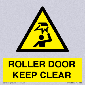 ROLLER DOOR KEEP CLEAR